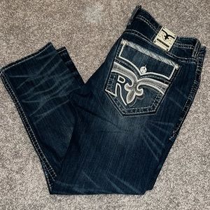 Men’s Rock Revival Buckle Jeans Size 42/34